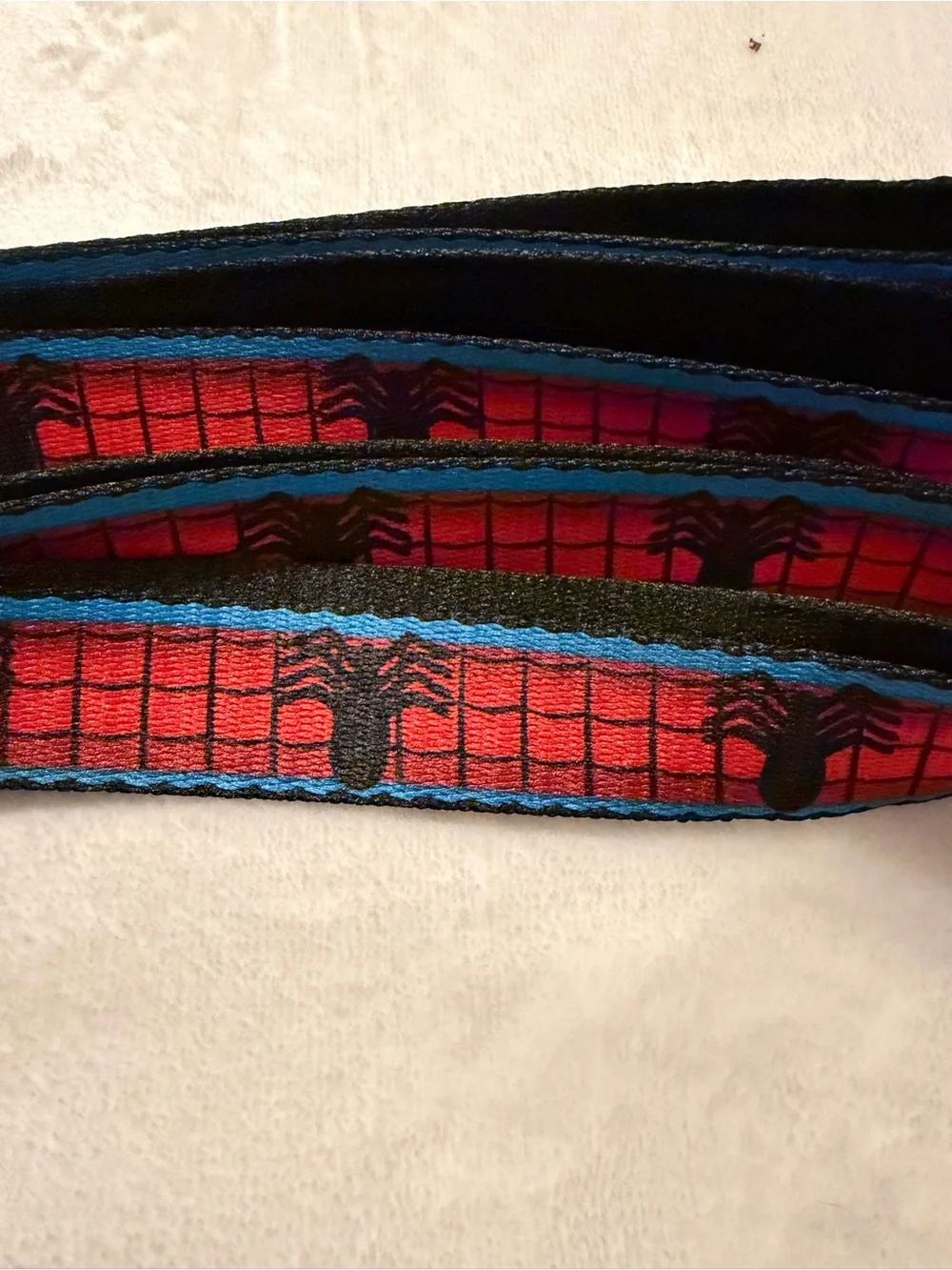 Buckle-Down Marvel Universe Dog Leash - 6-FEET - Spider-Man Costume Stripe